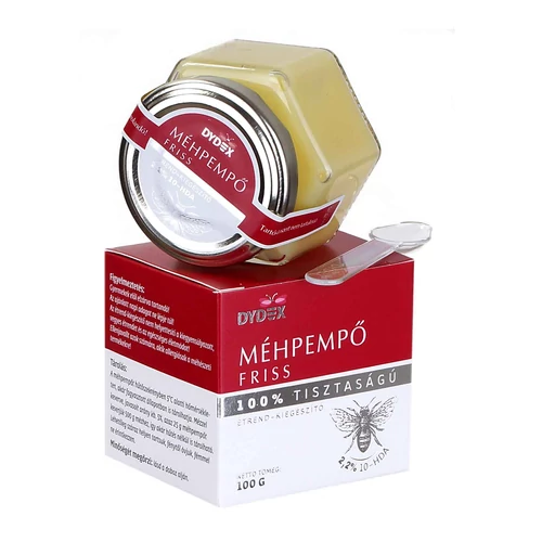 Dydex 100% tisztaságú friss méhpempő 100 g