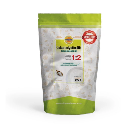 Dia-Wellness 1:2 cukorhelyettesítő 500 g