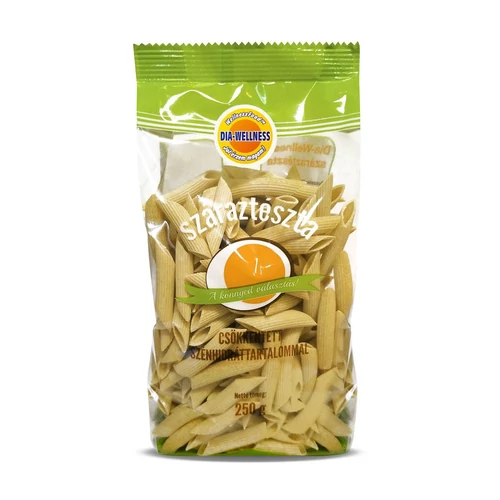 Dia-Wellness Penne száraztészta 250 g – Natur Reform