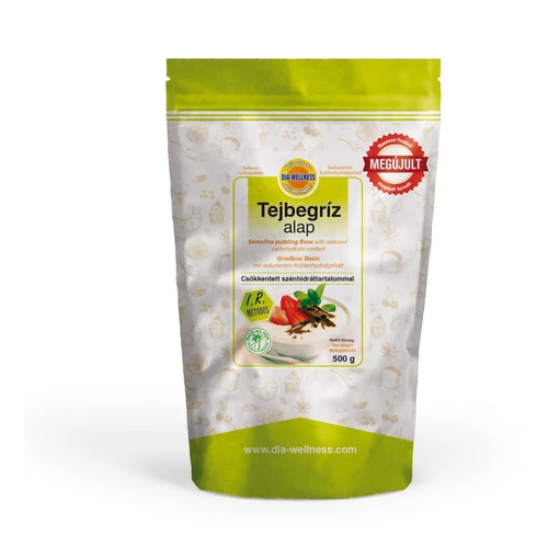  Dia-Wellness Tejbegríz (maltit mentes) 500 g - Natur Reform