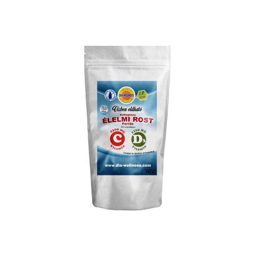 Dia-Wellness Vízben oldódó kollagénes élelmi rost (vitaminos) 250 g - Natur Reform 