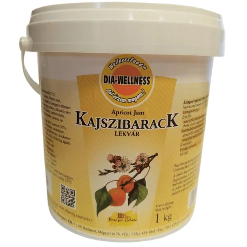 Dia Wellness Kajszi Lekvár 1000 g – Natur Reform
