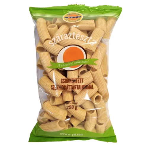 Dia-Wellness Rigatoni száraztészta csökk CH 250 g – Natur Reform