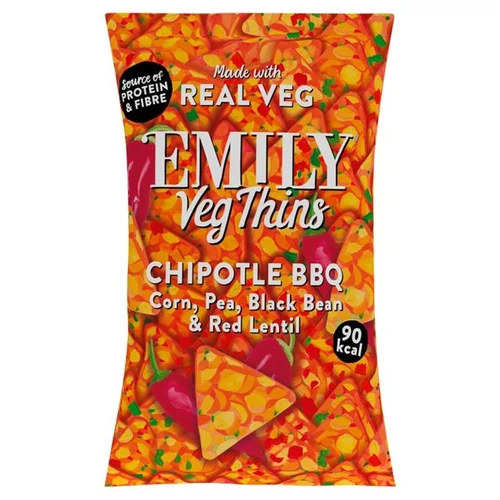 Emily Vegán tortilla chips – barbecue ízű 23 g – Natur Reform