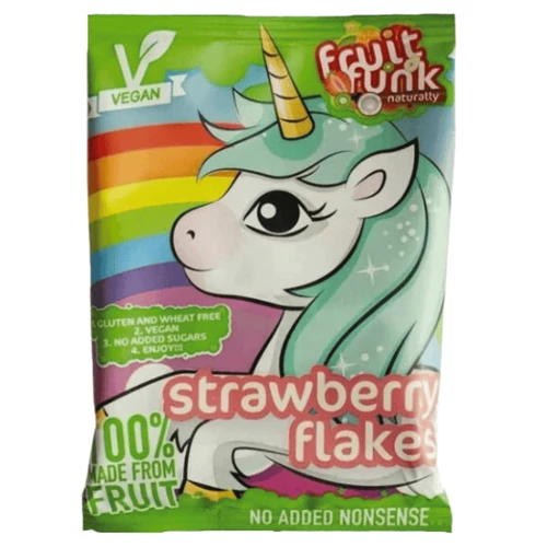 Fruitfunk Gyümölcssnack eperrel, Unikornis 16 g - Natur Reform