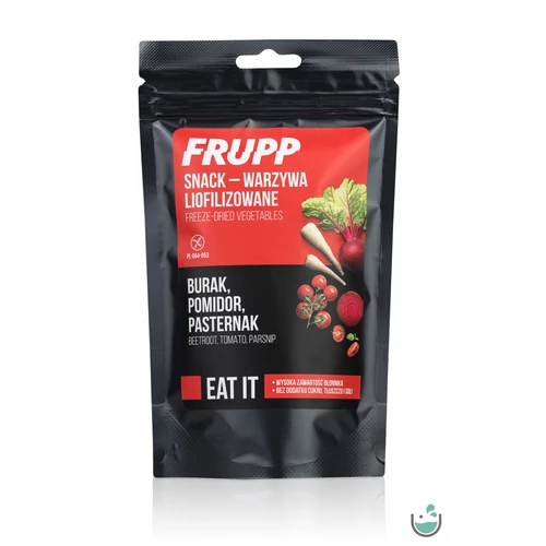 Frupp Liofilizált zöldségmix (cékla- paradicsom- paszternák) 15 g