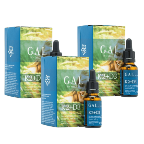 GAL K-komplex + D3 TRIO (K2+D3 vitamin) – Natur Reform