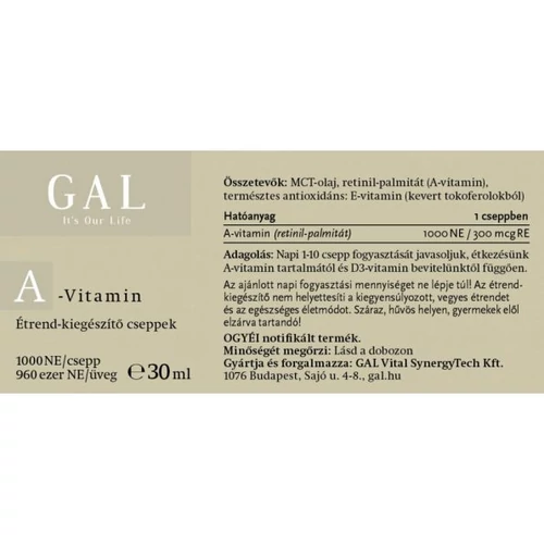 GAL A-vitamin