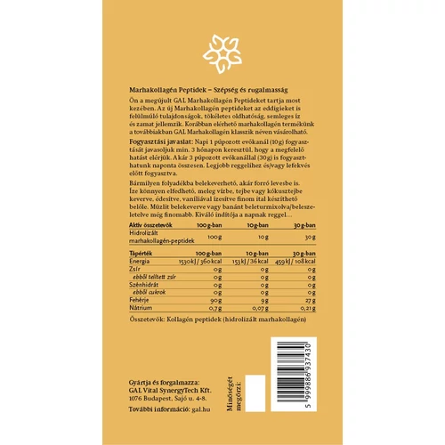 GAL Marhakollagén Peptidek Argentin 300 g