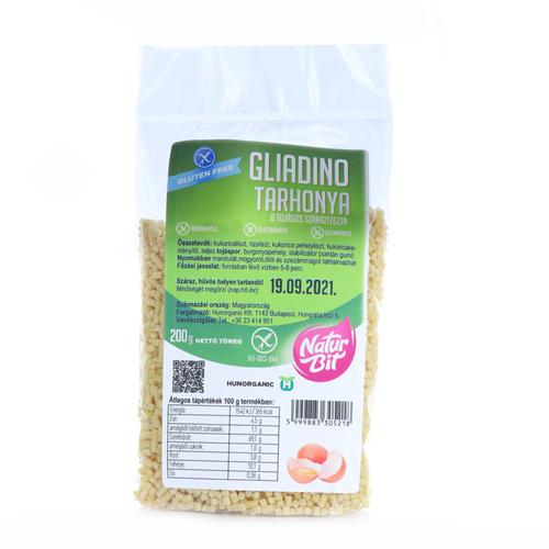 GLIADINO Kukorica száraztészta tarhonya 200 g