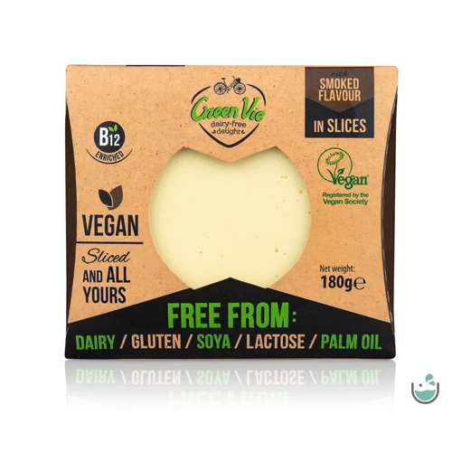 Green Vie Füstölt Gouda ízesítésű szeletelt 180 g