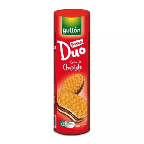 Gullon Mega Duo szendvicskeksz 500 g - Natur Reform