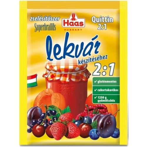 Haas Quittin light 2:1 zselésítő befőzőszer 25 g - Natur Reform