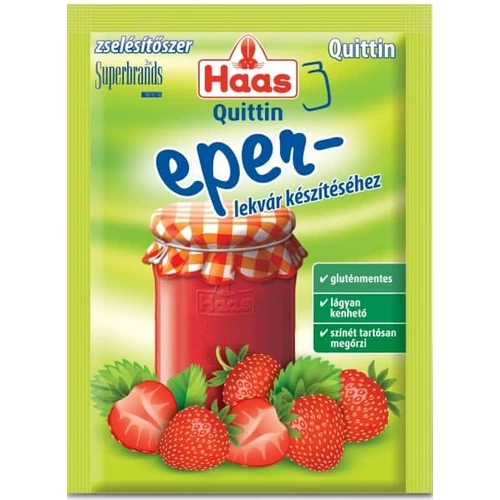 Haas Quittin zselésítőszer eperlekvár készítéséhez 25 g