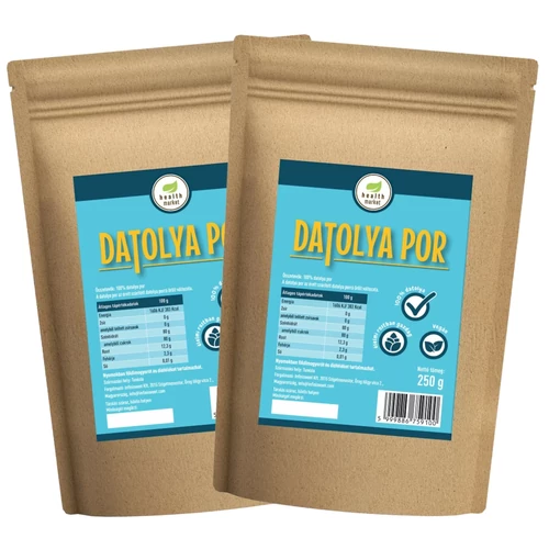 Health Market Datolyapor 250 g – 100% természetes, adalékmentes édesítő