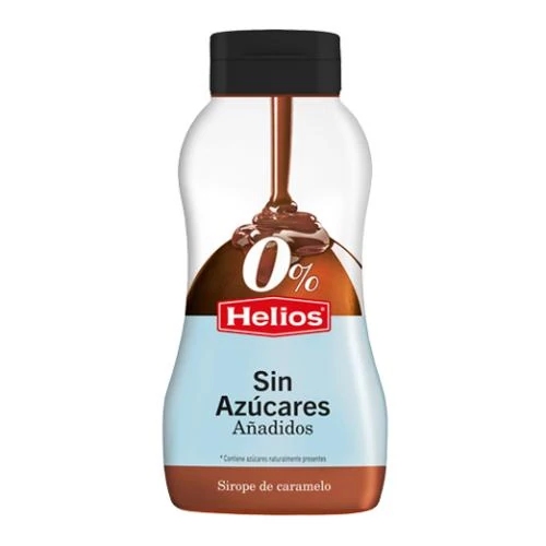 Helios szirup karamell édesítőszerekkel 270 g - Natur Reform