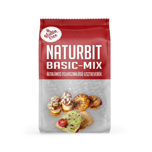 NATURBIT Basic-mix gluténmentes lisztkeverék 750 g - Natur Reform