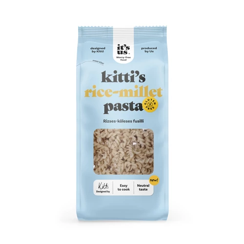 It's us Kitti's Rizses-köleses száraztészta orsó 200 g