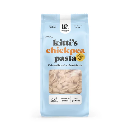 It's us Kitti's Csicseriborsó száraztészta kagyló 250 g – Natur Reform