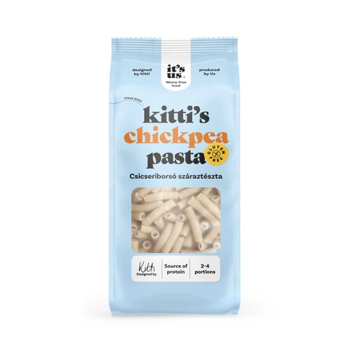 It's us Kitti's Csicseriborsó száraztészta rövid makaróni 250 g