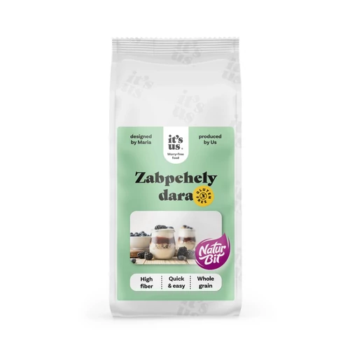 It's us NATURBIT Zabpehely dara gluténmentes 500 g – Natur Reform
