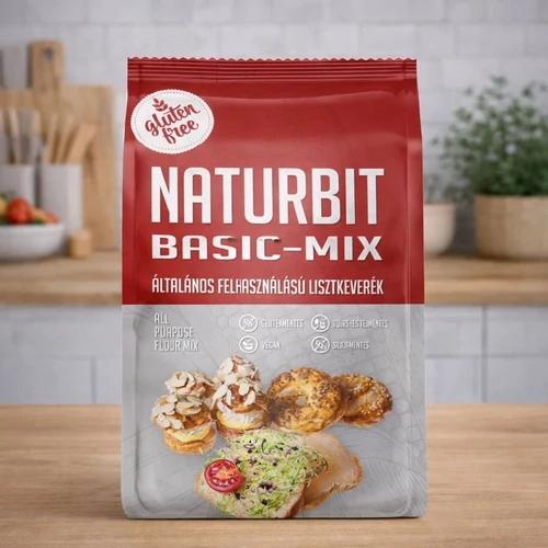 NATURBIT Basic-mix gluténmentes lisztkeverék 750 g