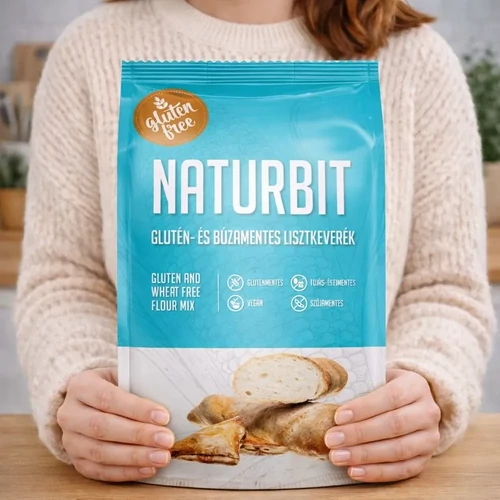 NATURBIT Glutén- és búzamentes lisztkeverék DUO 2X1000 g