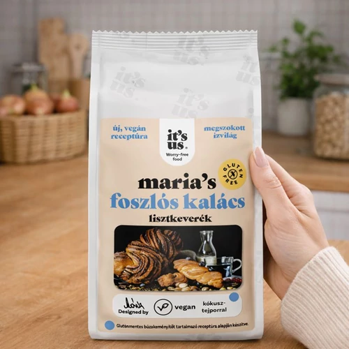 It's us MARIA'S foszlós kalács sütemény lisztkeverék 500g
