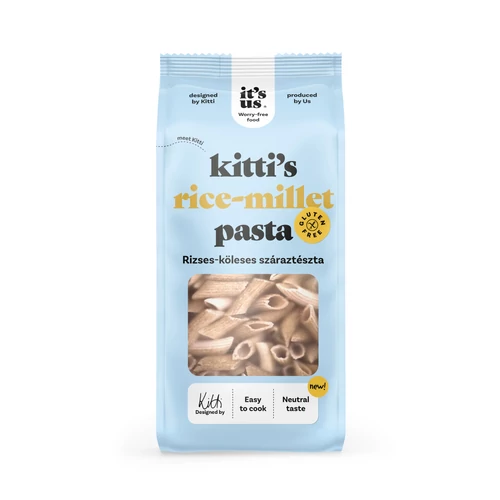 It's us KITTI'S rizses-köleses száraztészta penne csomag 4X200 g