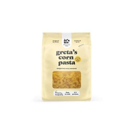 It's us GRETA'S Kukorica száraztészta szarvacska 200 g – Natur Reform