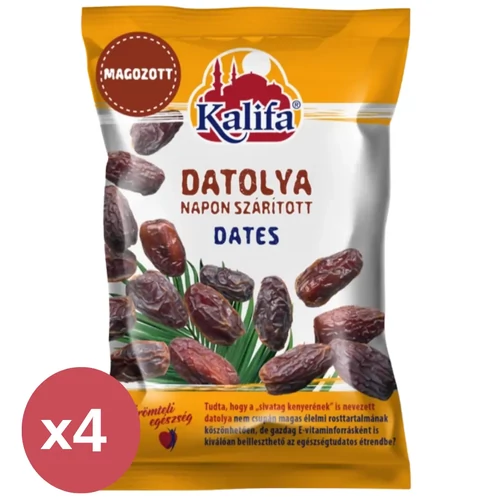 Kalifa magozott datolya csomag 4x500 g – természetes, rostban gazdag aszalvány