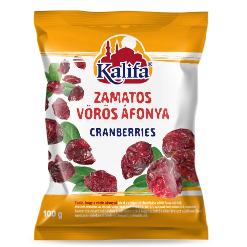 Kalifa Zamatos vörös áfonya 100 g