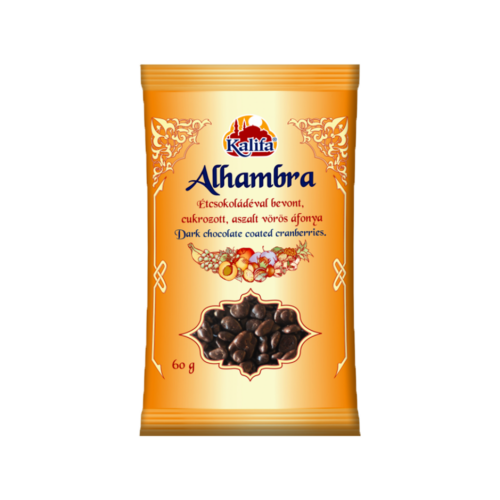 Kalifa Alhambra étcsokoládés vörös áfonya 60 g