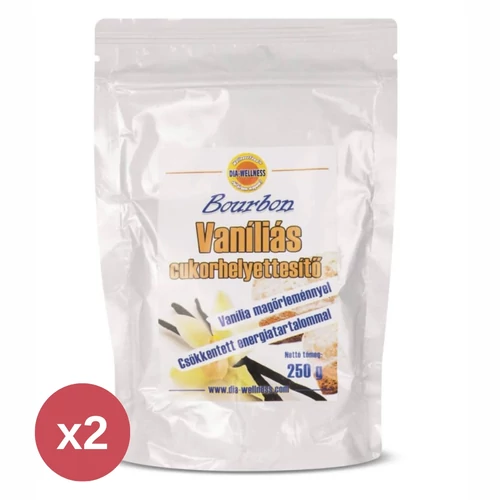 Dia-Wellness Bourbon Vaníliás cukorhelyettesítő 250 g