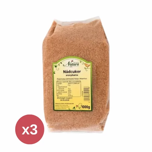Dénes Natura Nádcukor aranybarna 1000 g - Natur Reform