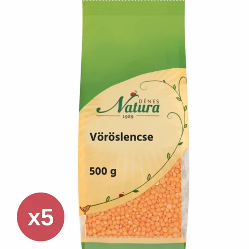 Dénes Natura Vöröslencse 500 g - Natur Reform