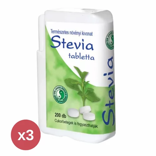 Dr. Chen Stevia tabletta 200 db - Natur Reform