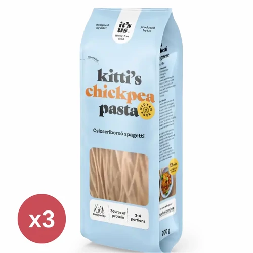 It’s us Kitti’s Gluténmentes csicseriborsó spagetti száraztészta 200 g – Natur Reform