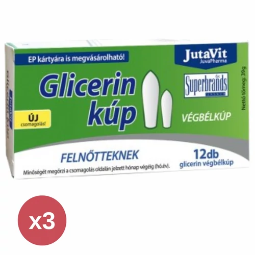 JutaVit Glicerin kúp felnőtteknek - 12 db – Natur Reform