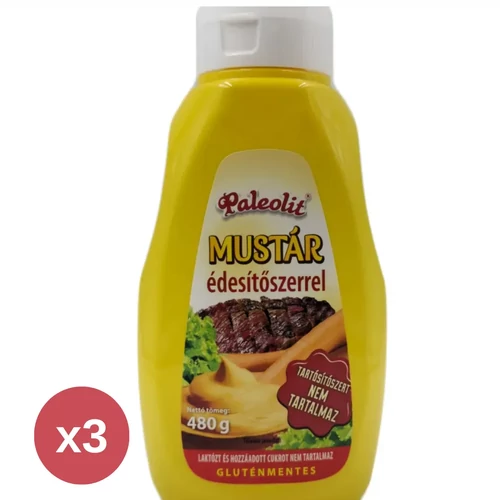Paleolit mustár édesítőszerrel 480 g