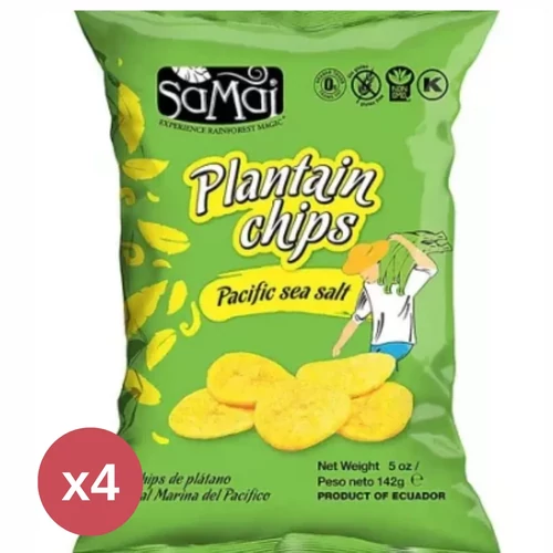 Samai plantain chips tengeri sós 142 g - Natur Reform