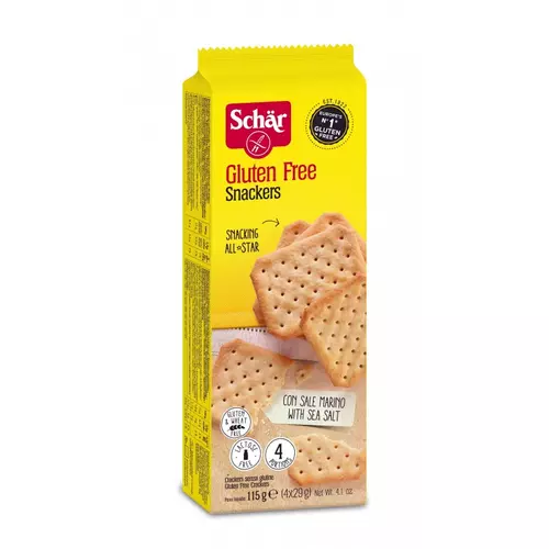 Schär Gluténmentes Snackers 115 g - Natur Reform