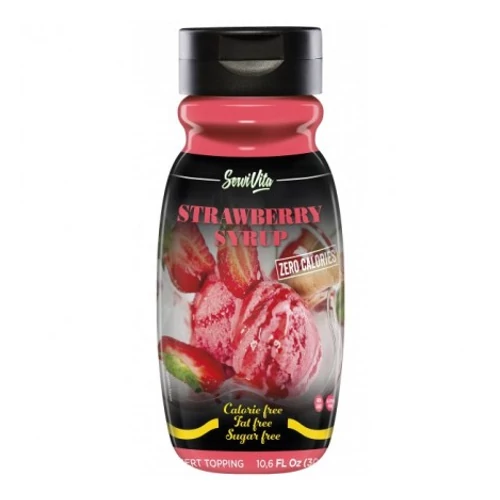 ServiVita Kalóriamentes eper öntet 320 ml - Natur Reform