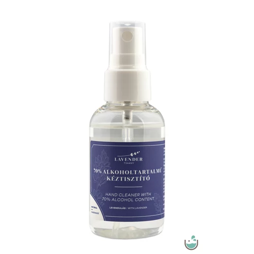 Lavender Tihany 70% Alkoholtartalmú Levendulás Kézfertőtlenítő 50 ml – Natur Reform