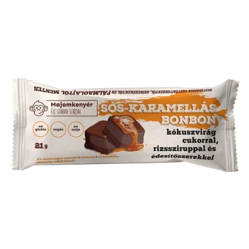 Majomkenyér sós-karamellás bonbon 21 g - Natur Reform
