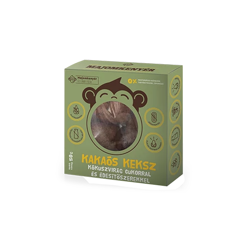 Majomkenyér csokoládés paleokeksz 50 g - Natur Reform