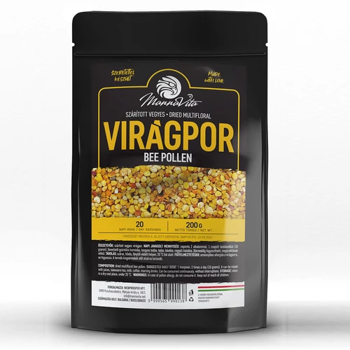 Mannavita 100% VIRÁGPOR, 200 g - Natur Reform