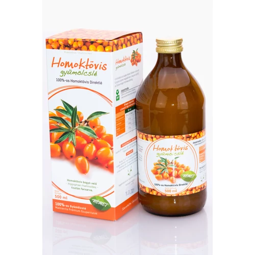Mannavita Homoktövis gyümölcslé 100%-os, 500 ml