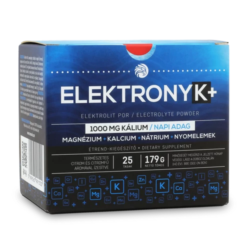 ElektronyK+ elektrolit italpor 1000 mg Kálium / napi adag, 346 g – Natur Reform