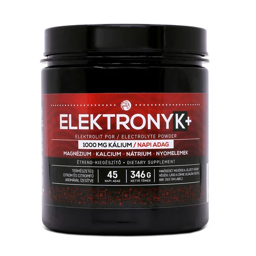 Mannavita Elektronyk+ italpor 1000mg kálium édes ízű, 346 g
